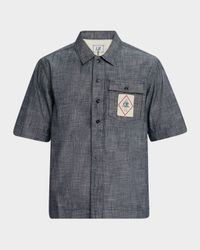 Men's Chambray Sport Shirt