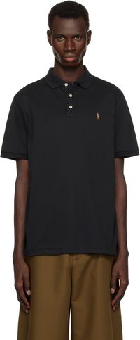 Polo Ralph Lauren Black Classic Fit Soft Cotton Polo
