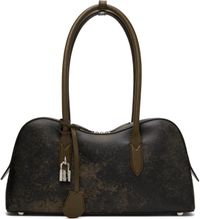 Stella McCartney Khaki & Black Medium Muddy Bag
