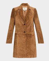 Easy Suede Car Coat