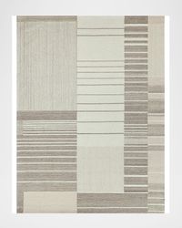 Castine Hand-Tufted Beige Rug, 9' x 12'