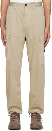 Stone Island Beige Patch Cargo Pants