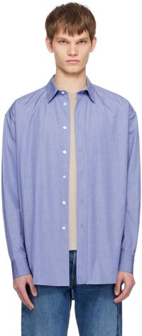 The Row Blue Miller Shirt