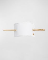 Leather Hair Barrette