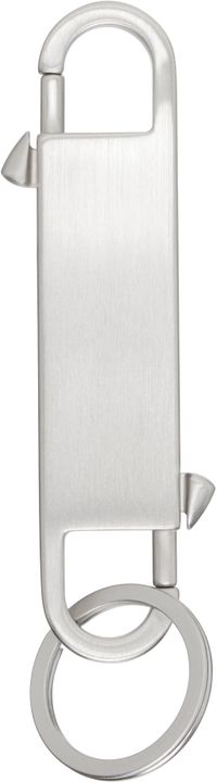 Rick Owens Silver Hollywood Gemini Keychain