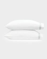 Astor Braid Pillowcases, Pair, Standard