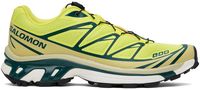 Salomon Yellow XT-6 Sneakers