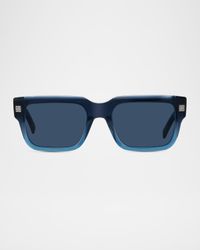 Men's GV Day Acetate Rectangle Sunglasses