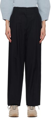 Nothing Written Navy Mailo Trousers