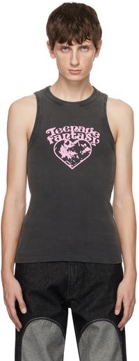 Carne Bollente Gray 'Teenage Fantasy' Tank Top