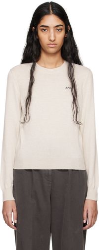 A.P.C. Off-White Victoria Sweater