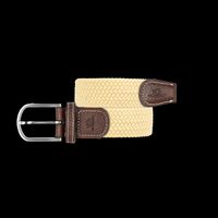 Billybelt - Ceinture tressée élastique unie - Taille 110 - Jaune