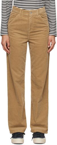 Carhartt Work In Progress Tan Simple Trousers