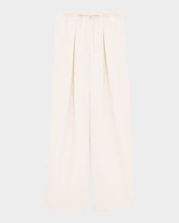 Pleated Casual Drawstring Pants