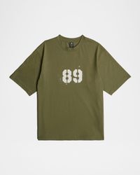 Men's Sprayed 89 Back Organic Cotton T-Shirt