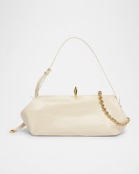 Sophia Smooth Leather Shoulder Bag