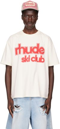 Rhude Off-White 'Rhude Ski Club' T-Shirt