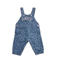 Kenzo - Seconde Main - Salopette bébé bleu - 3 mois - Taille 3M - Bleu