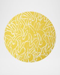 Rabbit Run Round Lacquer Placemat