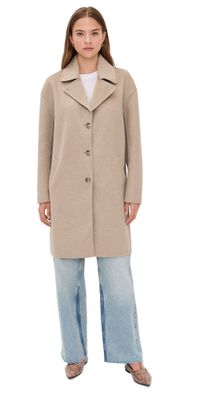 ANINE BING Portia Coat Beige S