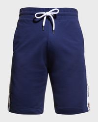 Men's Logo-Tape Sweat Shorts