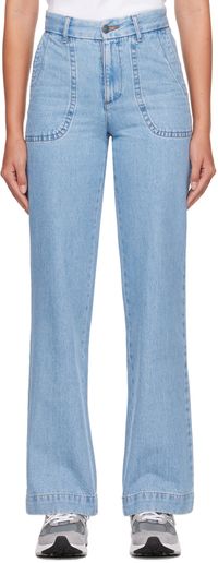 A.P.C. Blue Seaside Jeans