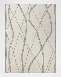 Tangiers Hand-Tufted Ivory/Black Rug, 10' x 14'