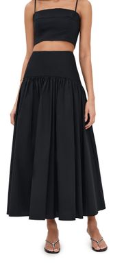 STAUD Procida Skirt Black 16