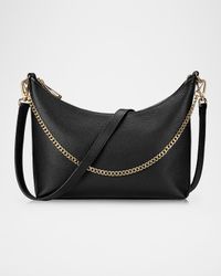 Jules Zip Leather Crossbody Bag
