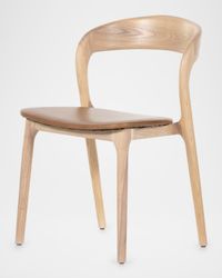 Amare Leather Seat Dining Chair