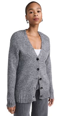 Z Supply Josie Cardigan Charcoal Heather XS