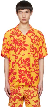 ERL Yellow Printed Shirt