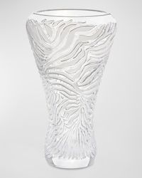 Zebra Crystal Vase