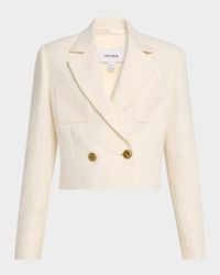 Mia Double-Breasted Crop Jacket