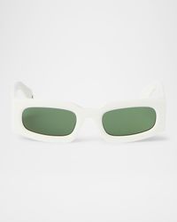 Cary Arrow Rectangular Sunglasses