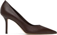 Jimmy Choo Brown Love 85 Heels