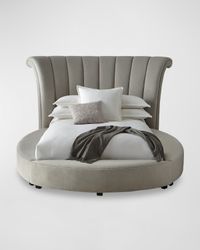 Katya Silver King Bed