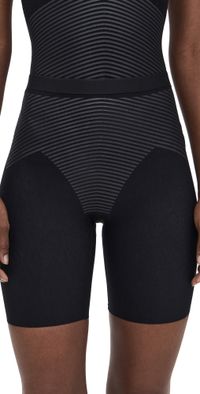 SPANX Midthigh Shorts Very Black S