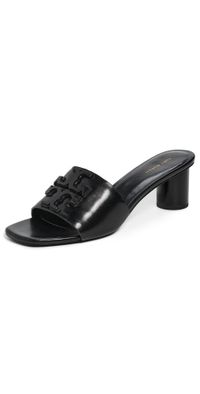 Tory Burch Ines Mule Sandals 55mm Perfect Black 10.5