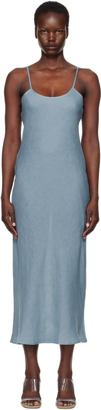 Baserange Blue Dydine Maxi Dress