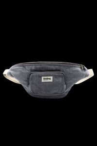 Hindbag - Sac banane en coton - Taille Unique - Gris