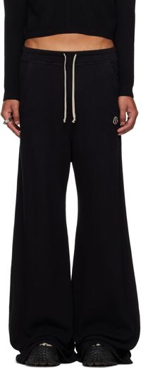 Rick Owens Moncler + Rick Owens Black Belas Sweatpants