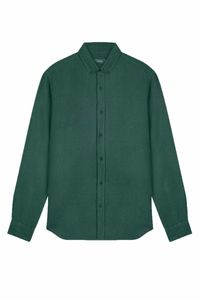 Apnee - Chemise en lin col à revers - Taille XL - Vert