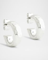 Farrier Huggie Hoop Earrings