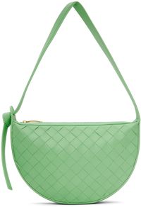 Bottega Veneta Green Mini Sunrise Bag