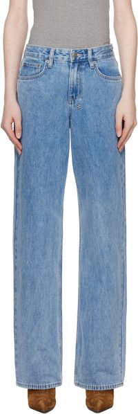 Ksubi Jean Heritage bleu à taille basse