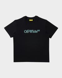 Boy's Big Bookish Logo Short-Sleeve T-Shirt, Size 14