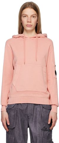 C.P. Company Pink Lens Hoodie