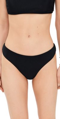 Beach Riot Amarie Bikini Bottoms Black M