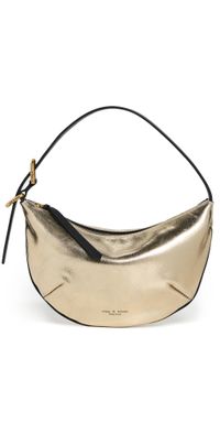 rag & bone Mercer Small Hobo Bag Gold One Size